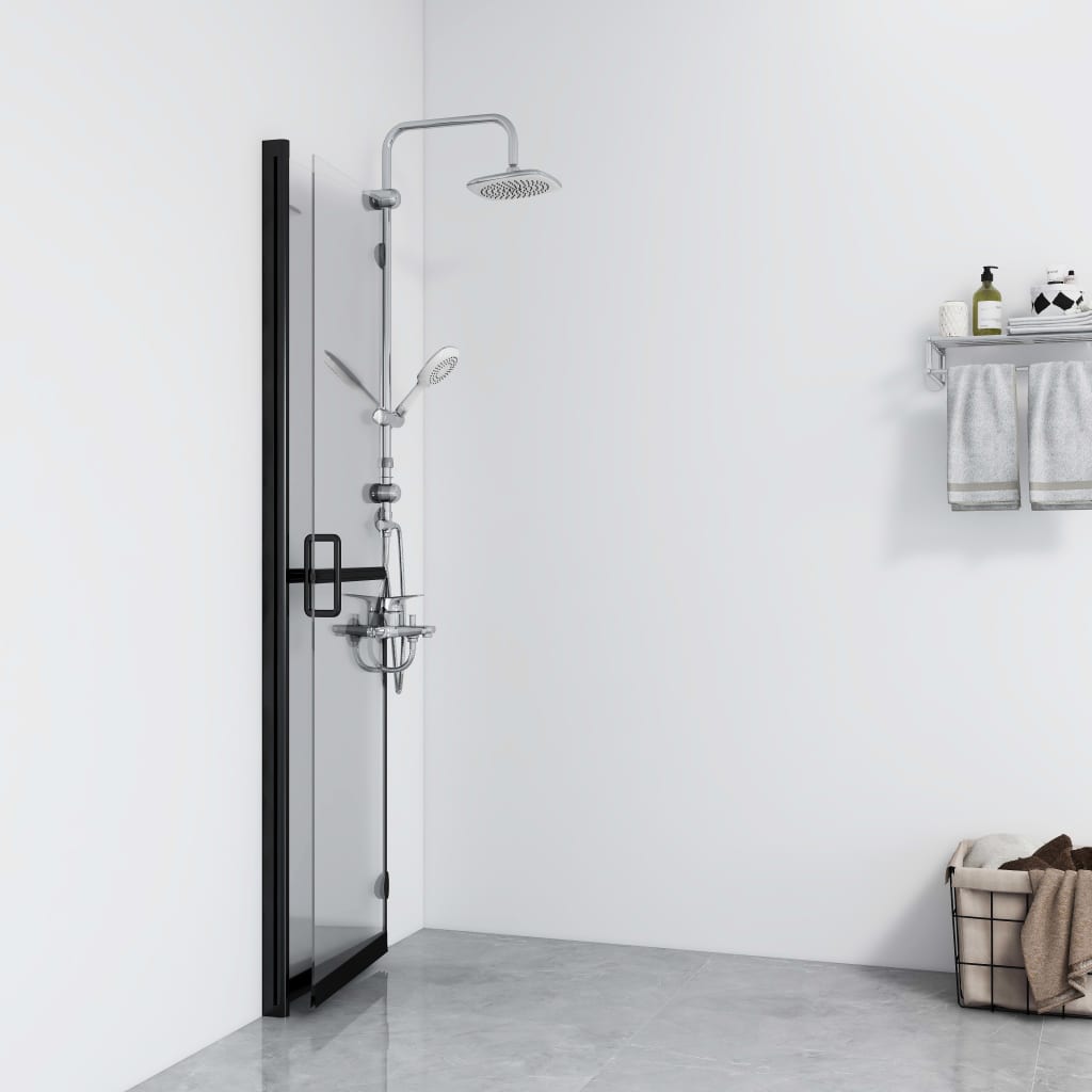 Faltbare begehbare Duschwand Transparentes ESG Glas 70x190 cm - Premium Duschwände - Just €237.53! Shop now at homesales4u