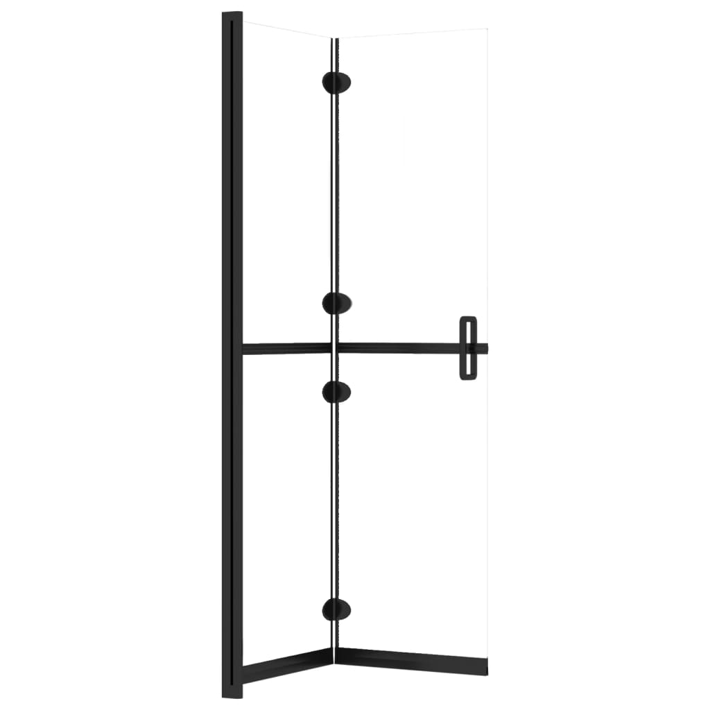 Faltbare begehbare Duschwand Transparentes ESG Glas 70x190 cm - Premium Duschwände - Just €237.53! Shop now at homesales4u