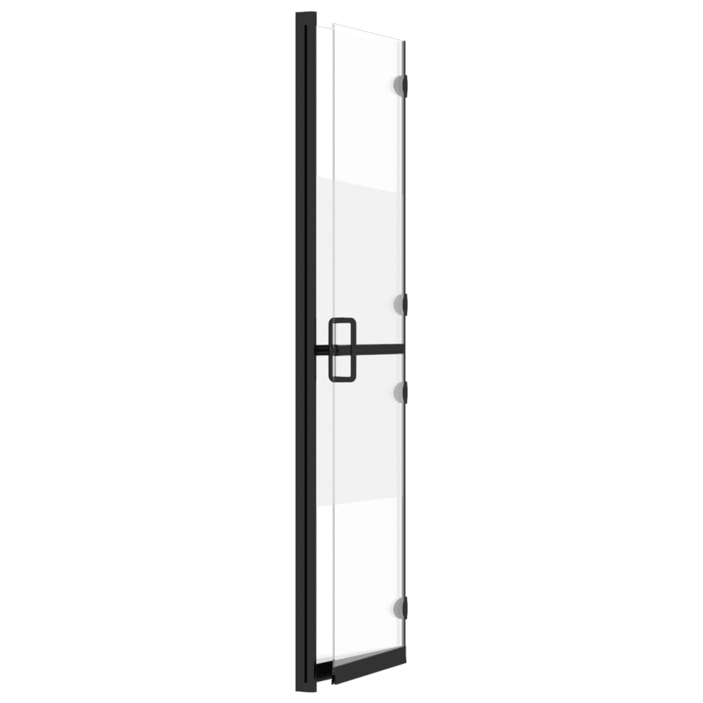 Faltbare begehbare Duschwand Halbmattiertes ESG-Glas 70x190 cm - Premium Duschwände - Just €261.17! Shop now at homesales4u