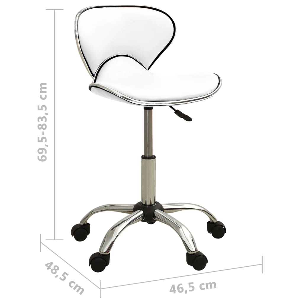 Bürostuhl Weiß Kunstleder - Premium Bürostühle - Just €95.20! Shop now at homesales4u