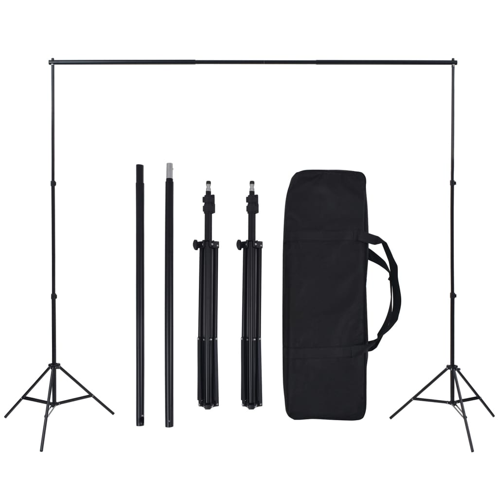 Fotostudio-Set mit Softbox und Hintergrund - Premium Studioscheinwerfer & -blitzgeräte - Just €167.24! Shop now at homesales4u