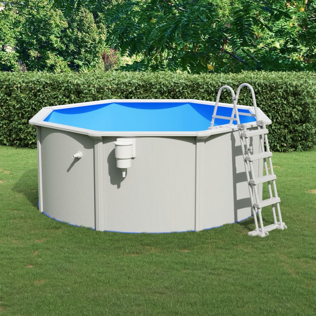 Pool mit Sicherheitsleiter 610x360x120 cm - Premium Pools - Just €1396.06! Shop now at homesales4u