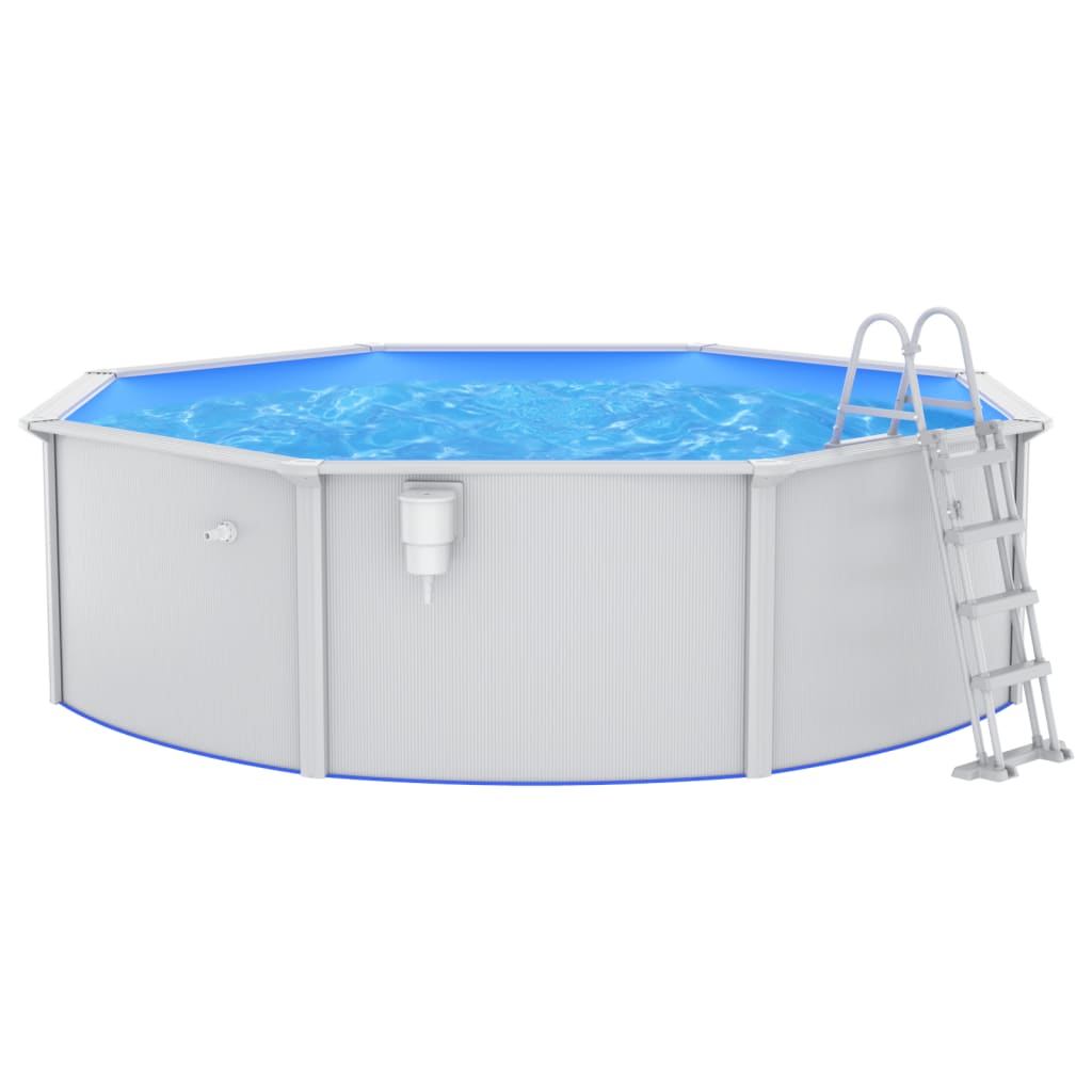 Pool mit Sicherheitsleiter 460x120 cm - Premium Pools - Just €1434! Shop now at homesales4u