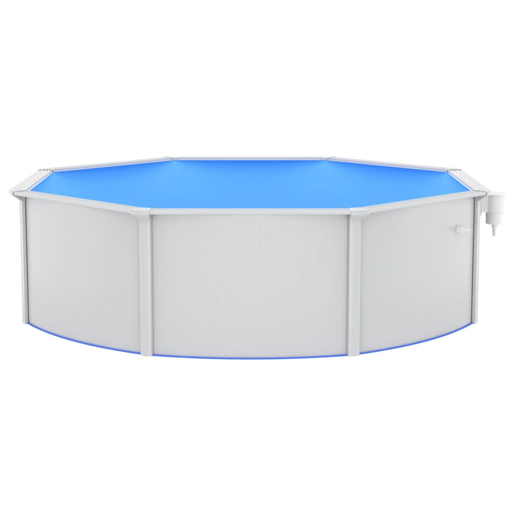 Pool mit Sicherheitsleiter 460x120 cm - Premium Pools - Just €1434! Shop now at homesales4u