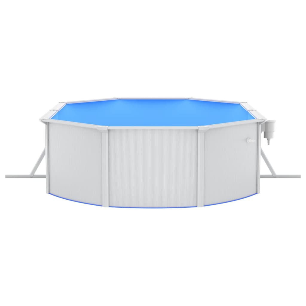 Pool mit Sicherheitsleiter 490x360x120 cm - Premium Pools - Just €1891.91! Shop now at homesales4u