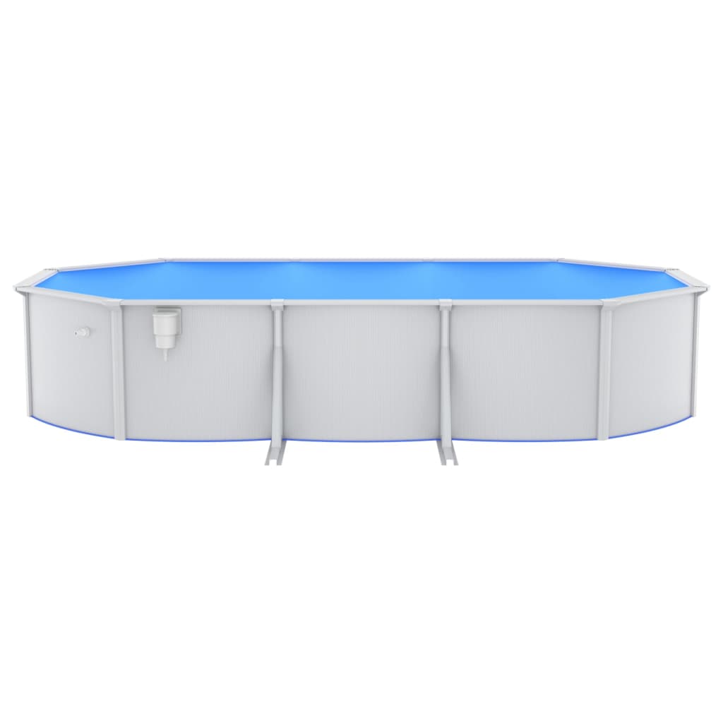 Pool mit Sicherheitsleiter 610x360x120 cm - Premium Pools - Just €2140.76! Shop now at homesales4u