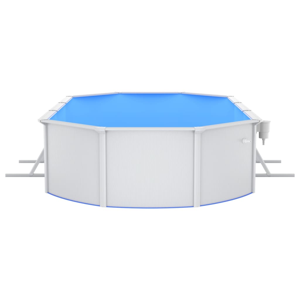 Pool mit Sicherheitsleiter 610x360x120 cm - Premium Pools - Just €2140.76! Shop now at homesales4u