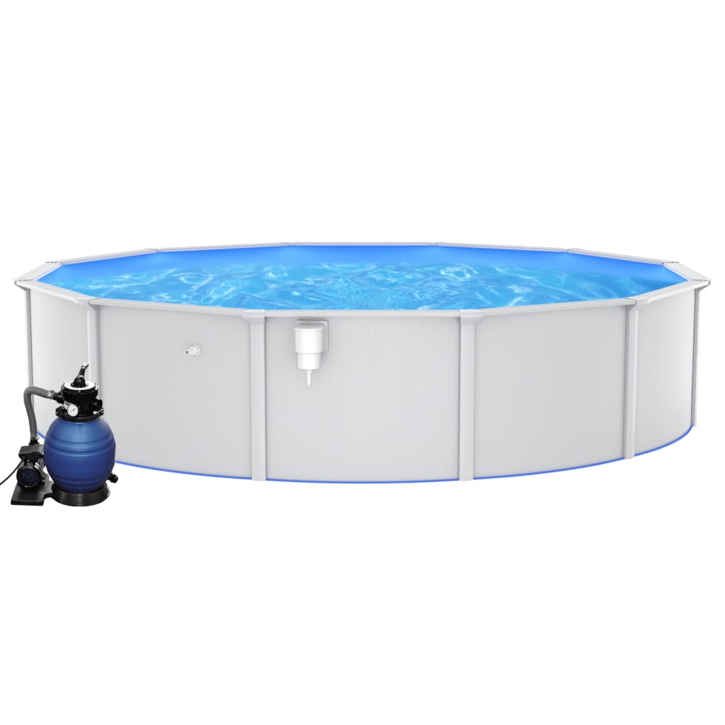Pool mit Sandfilterpumpe 550x120 cm - Premium Pools - Just €1639.78! Shop now at homesales4u