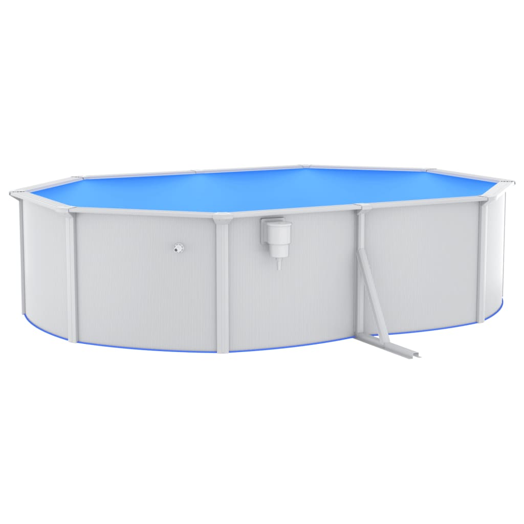 Pool mit Sandfilterpumpe 490x360x120 cm - Premium Pools - Just €2001.92! Shop now at homesales4u