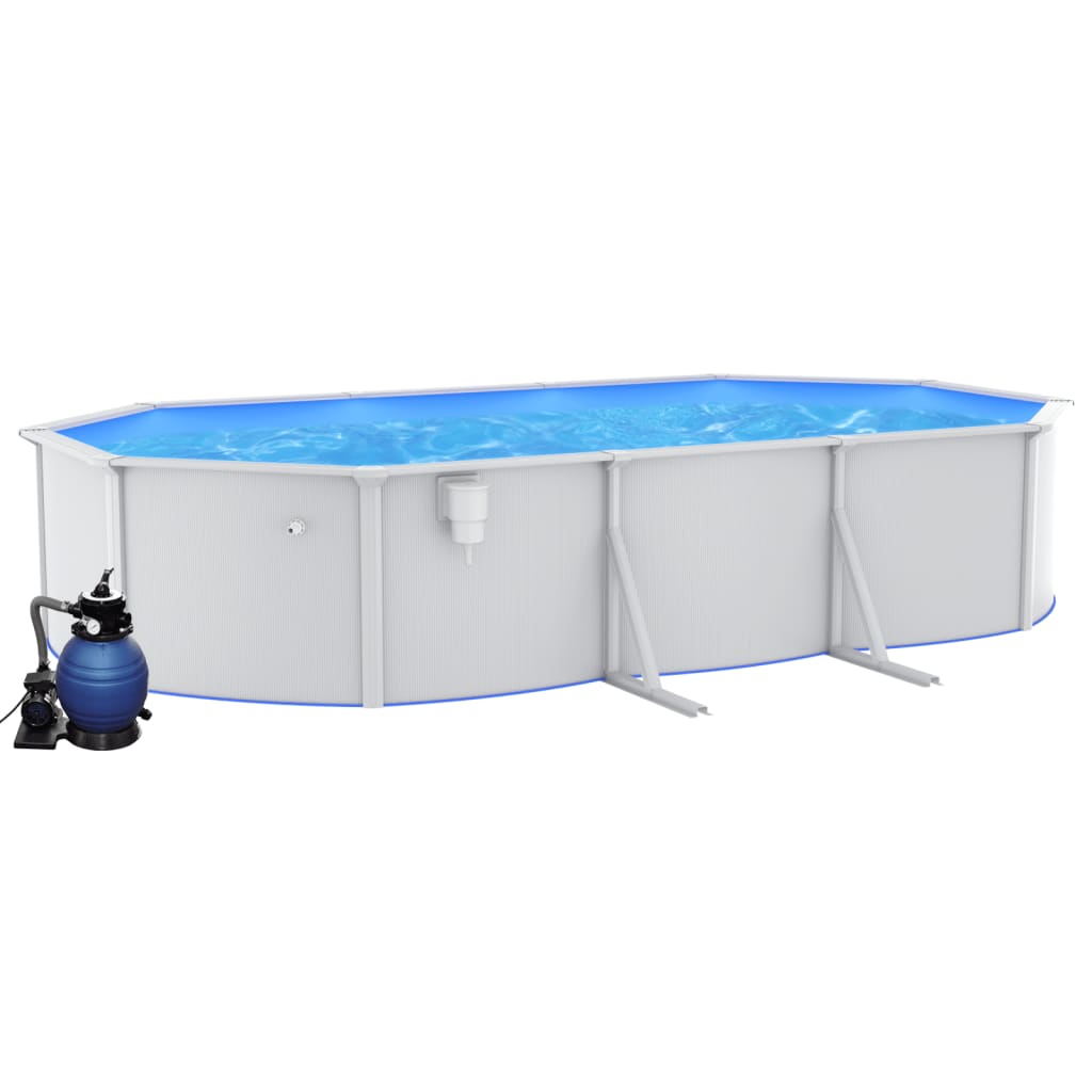 Pool mit Sandfilterpumpe 610x360x120 cm - Premium Pools - Just €2273.79! Shop now at homesales4u
