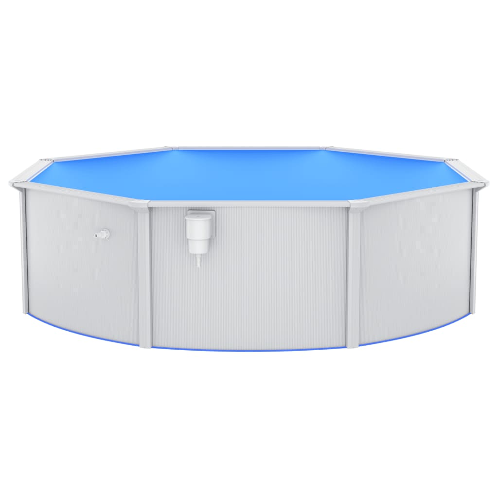 Pool mit Sandfilterpumpe und Leiter 460x120 cm - Premium Pools - Just €1648.20! Shop now at homesales4u