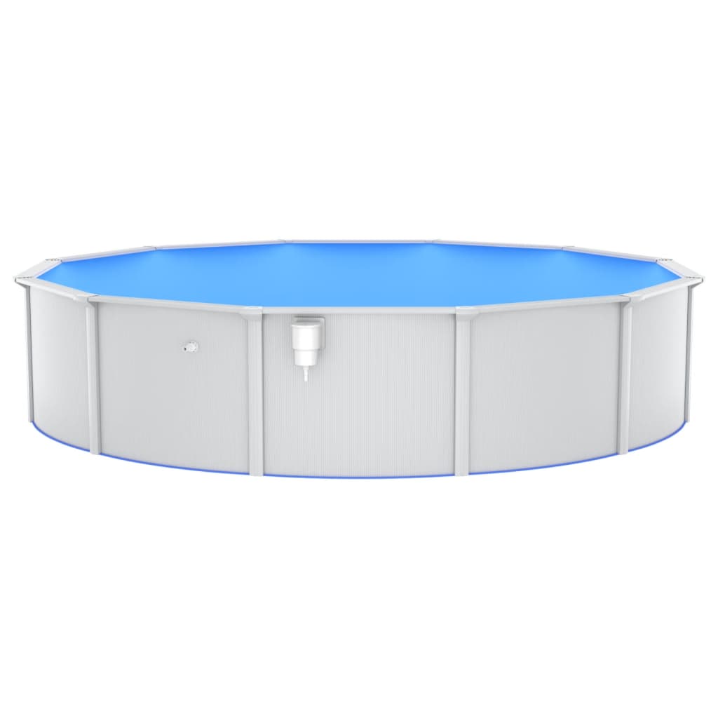 Pool mit Sandfilterpumpe und Leiter 550x120 cm - Premium Pools - Just €1740.80! Shop now at homesales4u