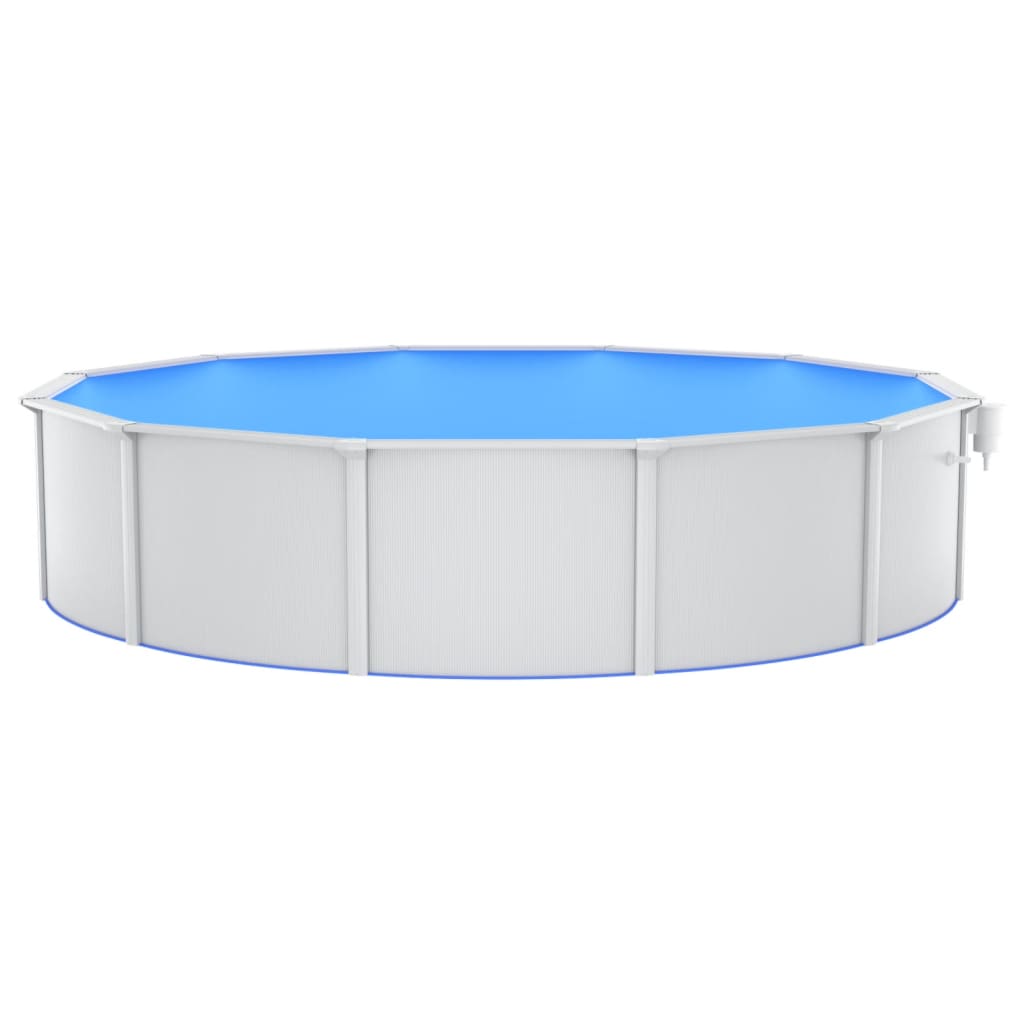 Pool mit Sandfilterpumpe und Leiter 550x120 cm - Premium Pools - Just €1740.80! Shop now at homesales4u