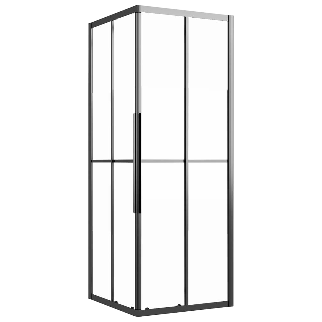 Duschkabine Matt ESG 70x70x180 cm Schwarz - Premium Duschkabinen & -türen - Just €333.02! Shop now at homesales4u