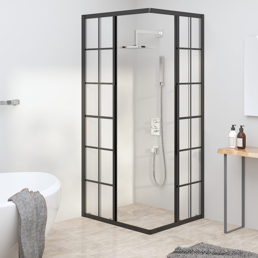 Duschkabine Matt ESG 80x70x180 cm Schwarz - Premium Duschkabinen & -türen - Just €337.08! Shop now at homesales4u