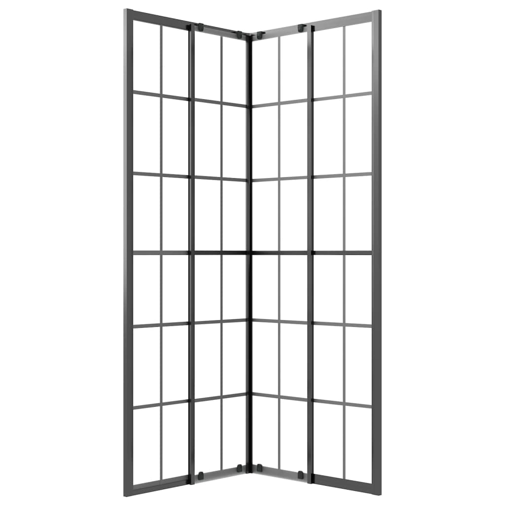 Duschkabine Matt ESG 80x80x180 cm Schwarz - Premium Duschkabinen & -türen - Just €389.23! Shop now at homesales4u