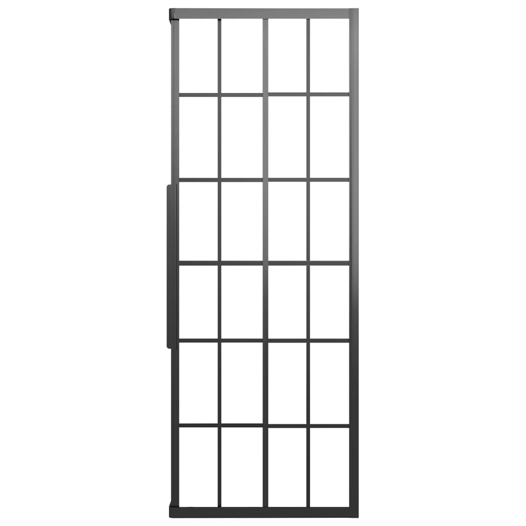 Duschkabine Matt ESG 80x80x180 cm Schwarz - Premium Duschkabinen & -türen - Just €389.23! Shop now at homesales4u
