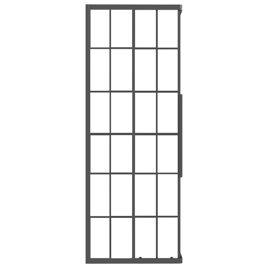 Duschkabine Matt ESG 80x80x180 cm Schwarz - Premium Duschkabinen & -türen - Just €389.23! Shop now at homesales4u
