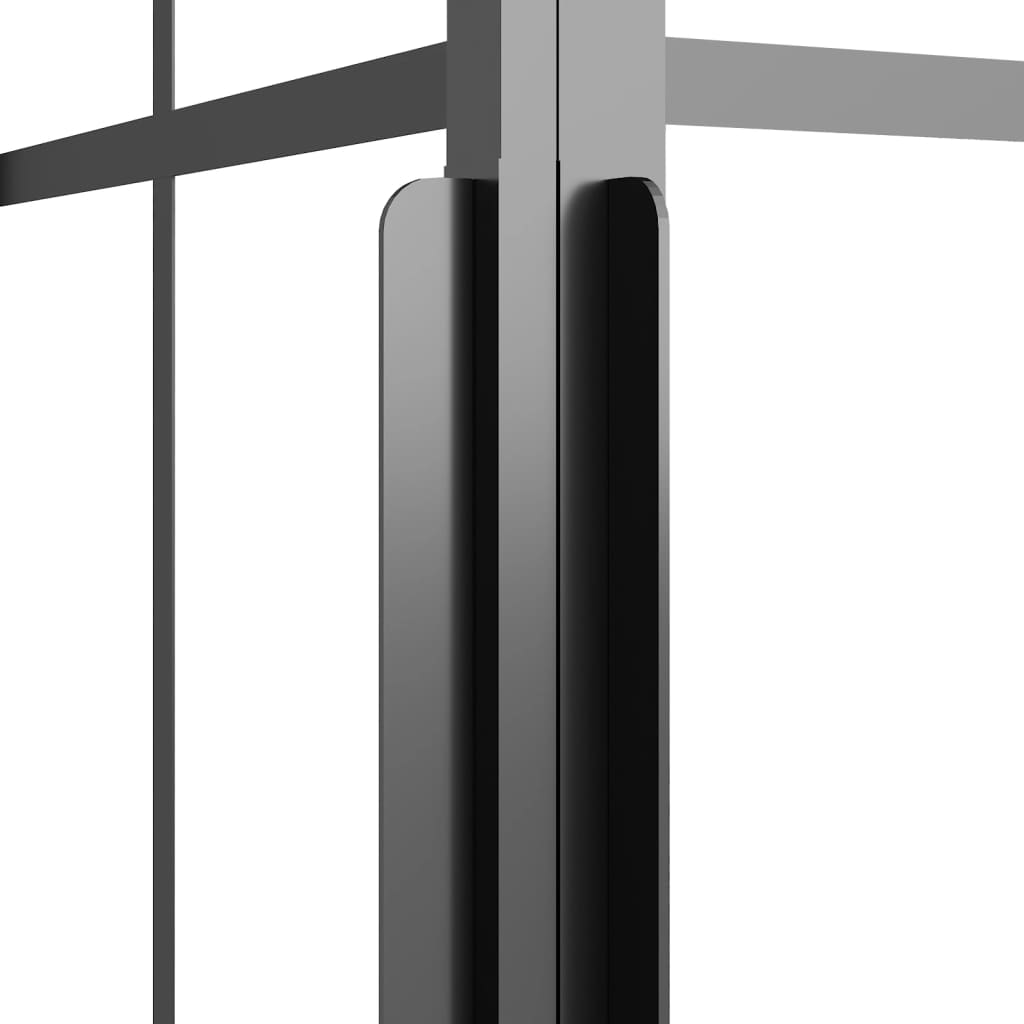 Duschkabine Matt ESG 80x80x180 cm Schwarz - Premium Duschkabinen & -türen - Just €389.23! Shop now at homesales4u