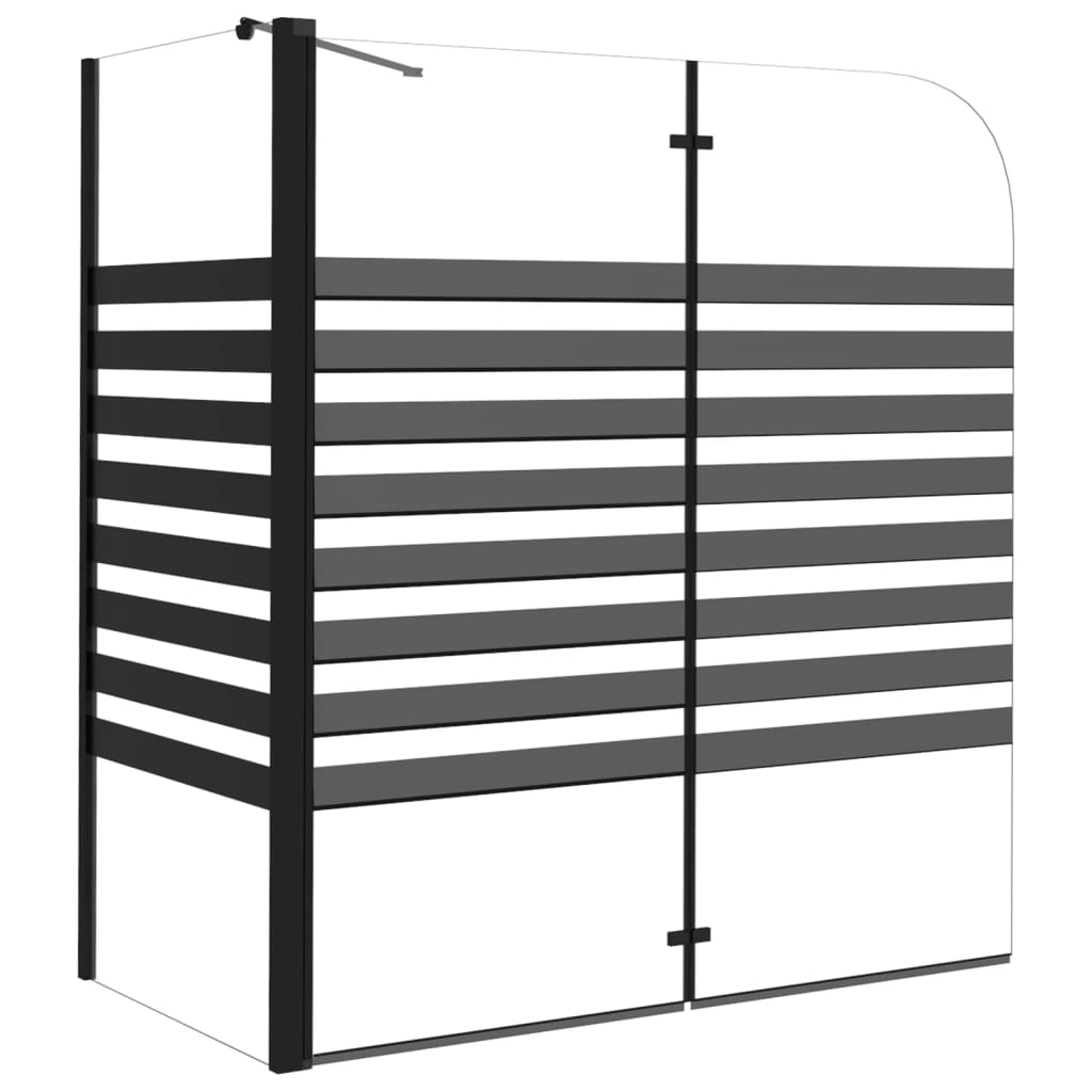 Duschabtrennung 120x68x130 cm Hartglas Gestreift - Premium Duschkabinen & -türen - Just €313.18! Shop now at homesales4u