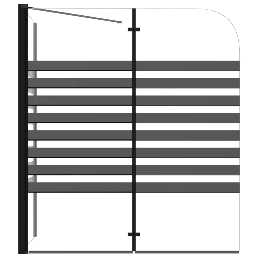 Duschabtrennung 120x68x130 cm Hartglas Gestreift - Premium Duschkabinen & -türen - Just €313.18! Shop now at homesales4u