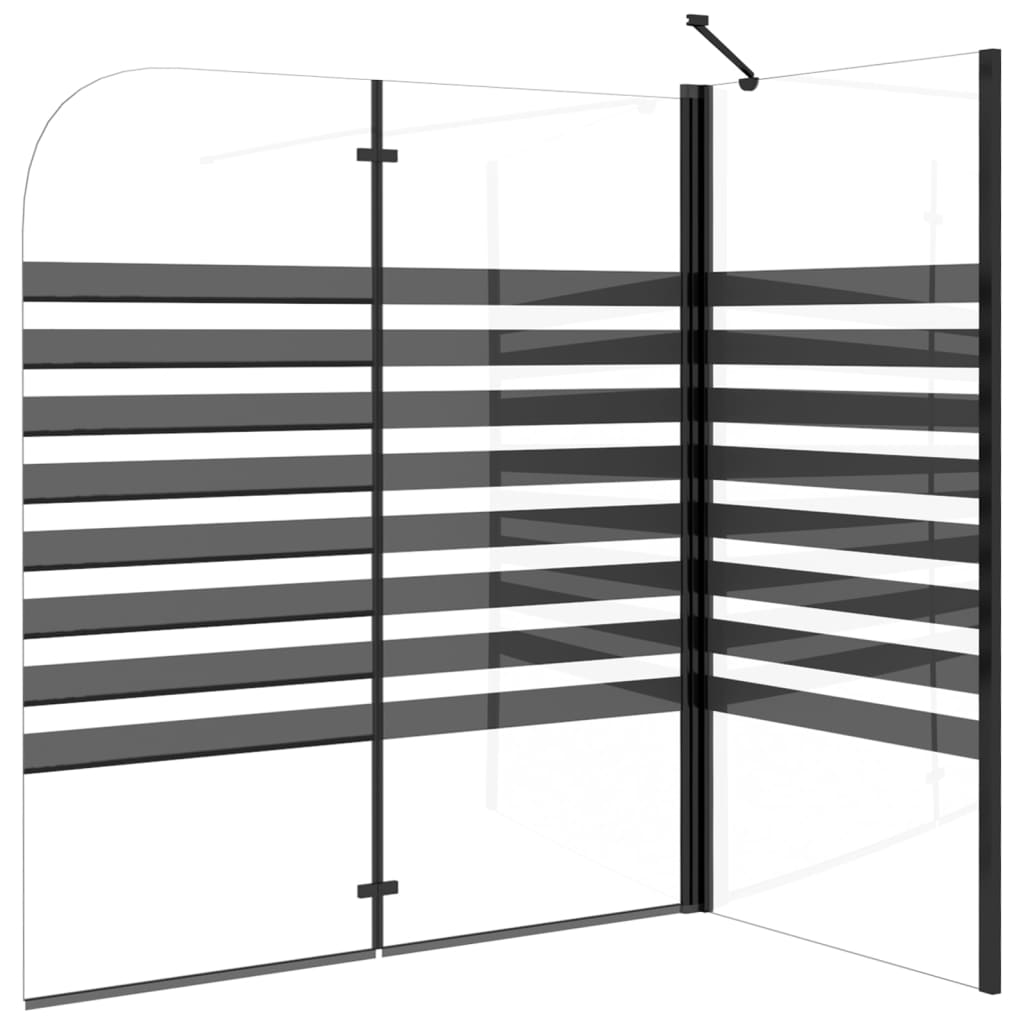 Duschabtrennung 120x68x130 cm Hartglas Gestreift - Premium Duschkabinen & -türen - Just €313.18! Shop now at homesales4u