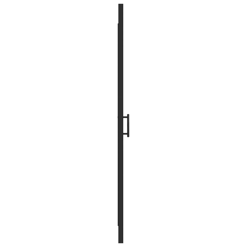 Duschtür 91x195 cm Halbmatt Hartglas Schwarz - Premium Duschkabinen & -türen - Just €270.62! Shop now at homesales4u