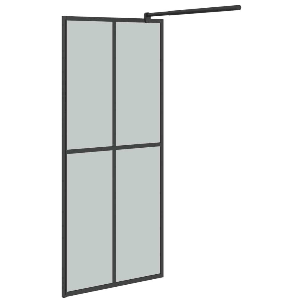 Duschwand für Walk-in Dusche 80x195 cm Dunkles Sicherheitsglas - Premium Duschwände - Just €226.22! Shop now at homesales4u