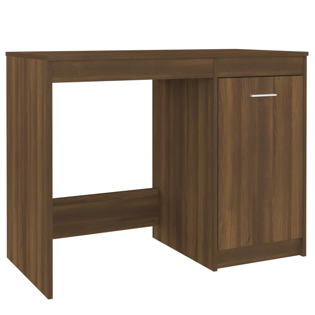 Schreibtisch Braun Eichen-Optik 100x50x76 cm Holzwerkstoff - Premium Schreibtische - Just €78.80! Shop now at homesales4u