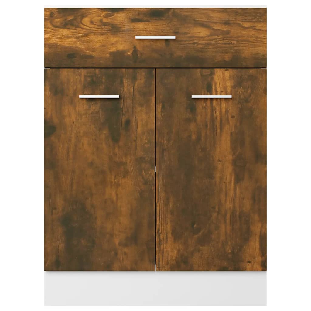Unterschrank mit Schublade Lyon Räuchereiche 60x46x81,5 cm - Premium Küchenschränke - Just €99.49! Shop now at homesales4u