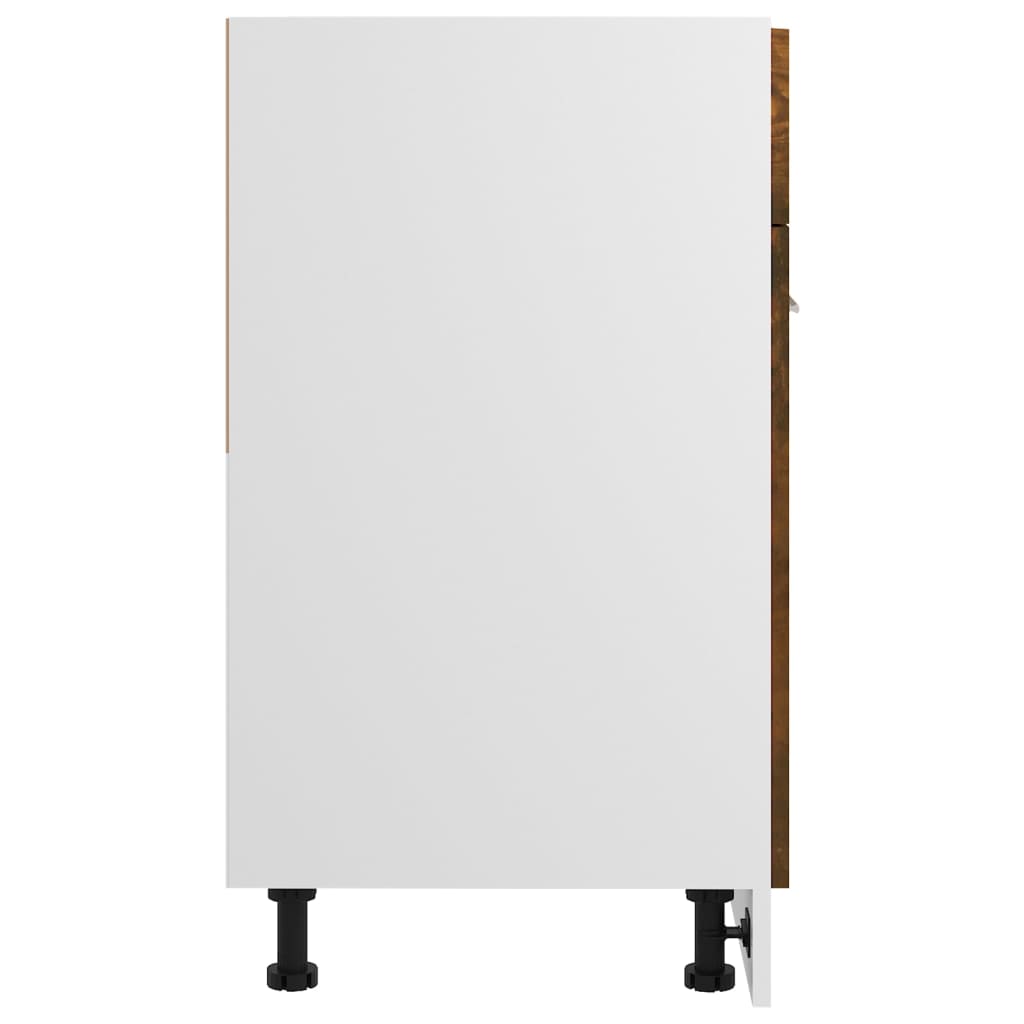 Unterschrank mit Schublade Lyon Räuchereiche 60x46x81,5 cm - Premium Küchenschränke - Just €99.49! Shop now at homesales4u