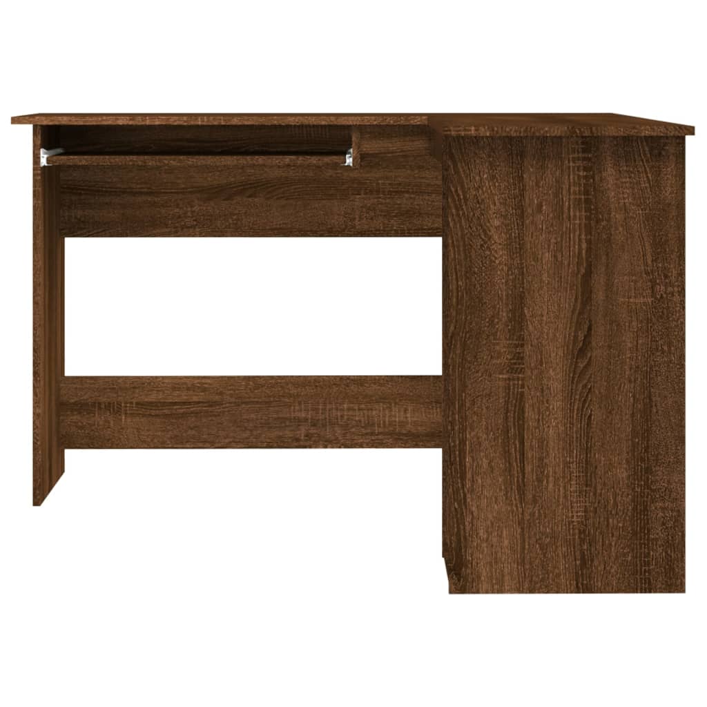 Eckschreibtisch Braun Eichen-Optik 120x140x75 cm Holzwerkstoff - Premium Schreibtische - Just €155.34! Shop now at homesales4u