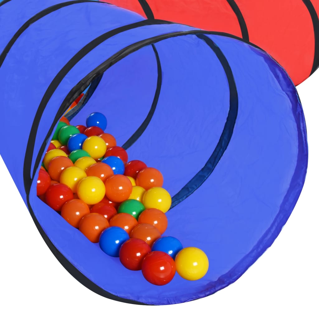 Spieltunnel mit 250 Bällen Mehrfarbig - Premium Spielzelte & -tunnel - Just €95.20! Shop now at homesales4u