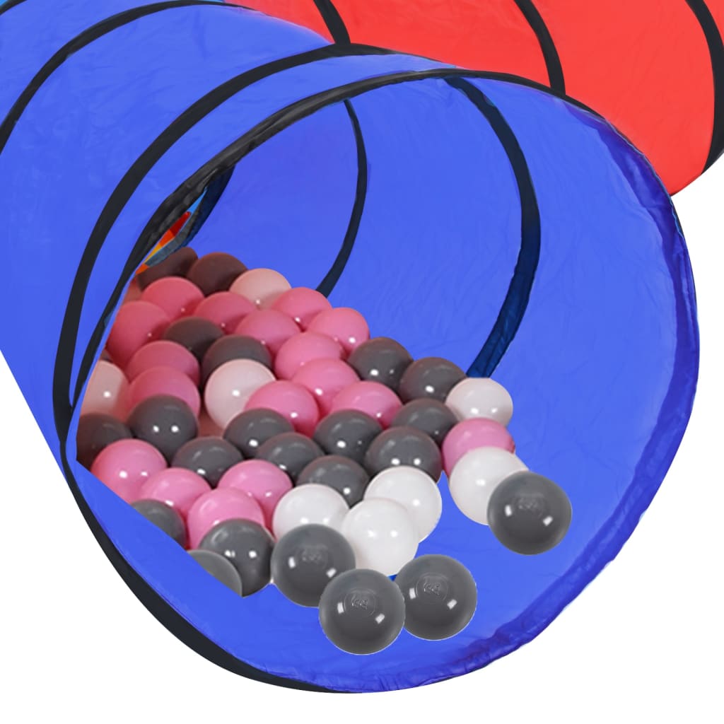 Spieltunnel mit 250 Bällen Mehrfarbig - Premium Spielzelte & -tunnel - Just €97.06! Shop now at homesales4u