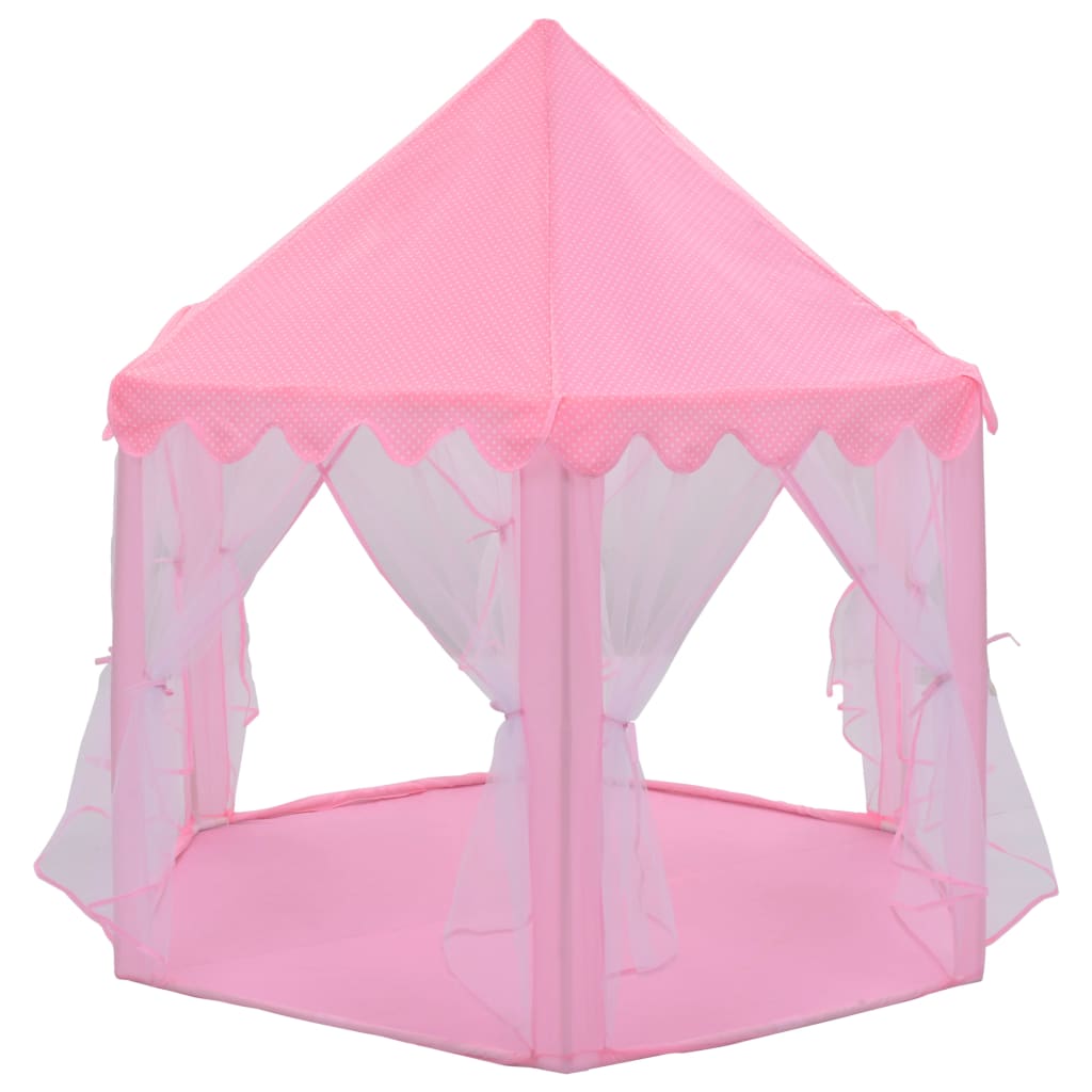 Prinzessin-Spielzelt mit 250 Bällen Rosa 133x140 cm - Premium Spielzelte & -tunnel - Just €98.43! Shop now at homesales4u