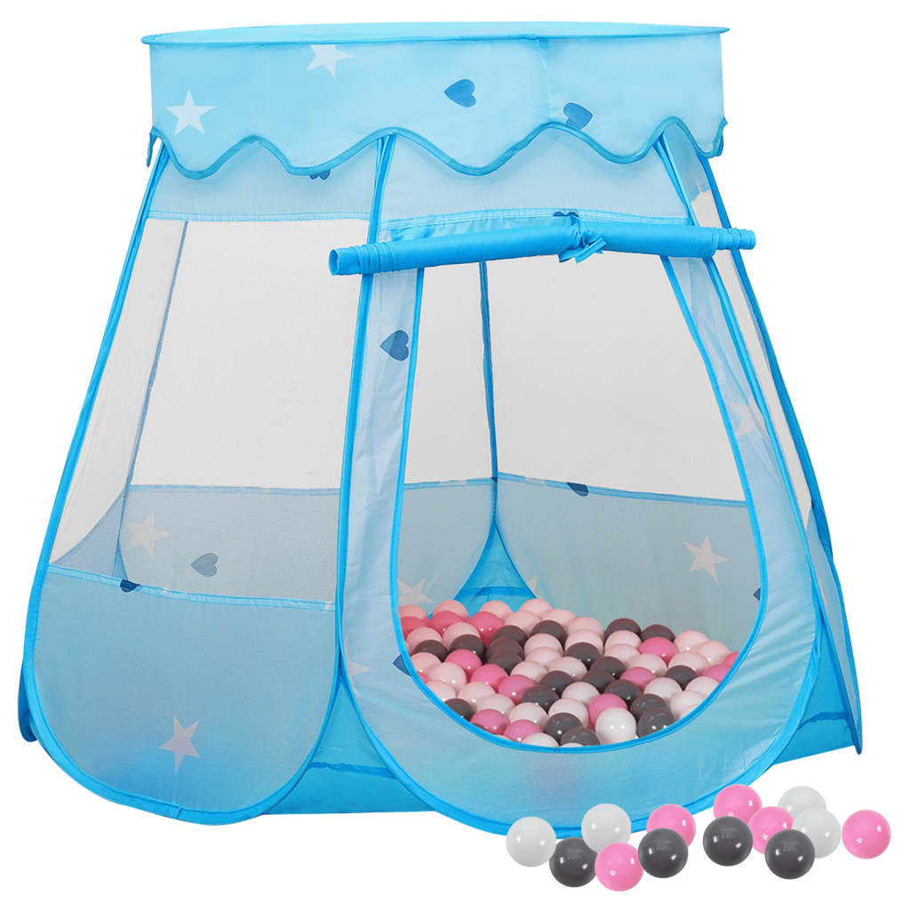 Kinder-Spielzelt mit 250 Bällen Blau 102x102x82 cm - Premium Spielzelte & -tunnel - Just €67.59! Shop now at homesales4u