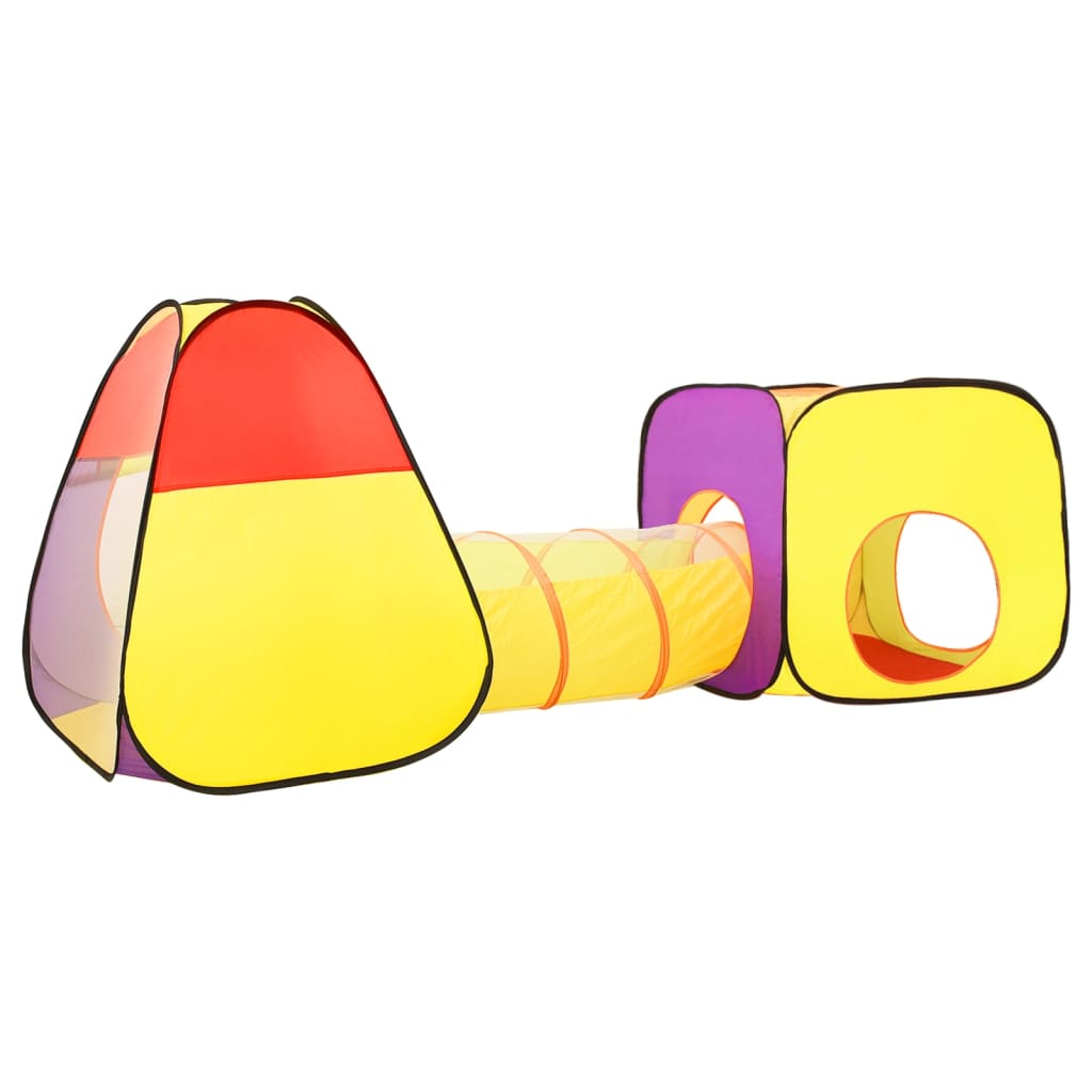 Spielzelt mit 250 Bällen Mehrfarbig 255x80x100 cm - Premium Spielzelte & -tunnel - Just €80.32! Shop now at homesales4u