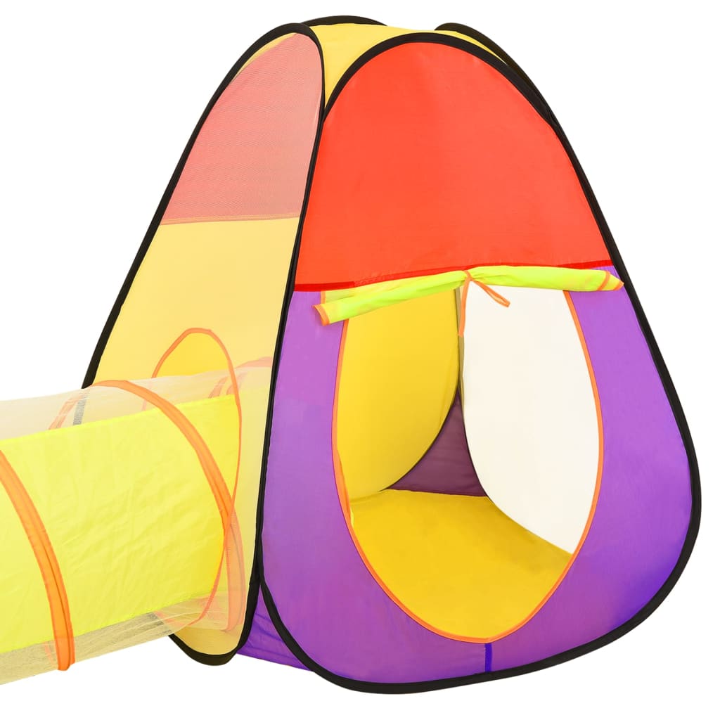 Spielzelt mit 250 Bällen Mehrfarbig 255x80x100 cm - Premium Spielzelte & -tunnel - Just €77.87! Shop now at homesales4u