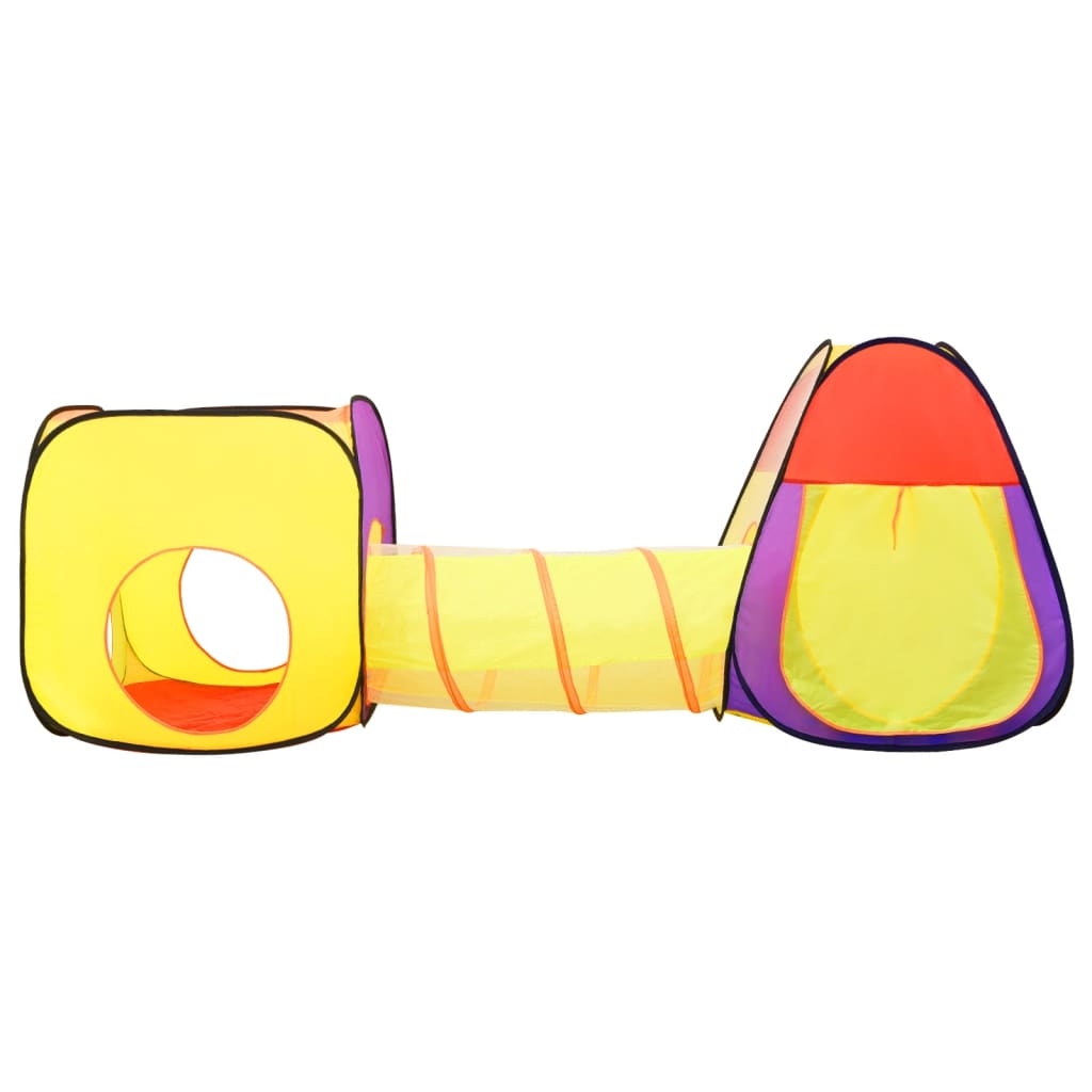 Spielzelt mit 250 Bällen Mehrfarbig 255x80x100 cm - Premium Spielzelte & -tunnel - Just €81.51! Shop now at homesales4u