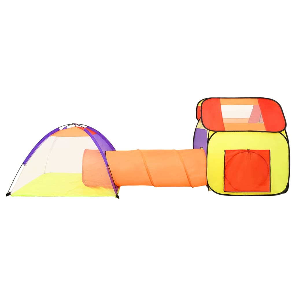 Spielzelt mit 250 Bällen Mehrfarbig 338x123x111 cm - Premium Spielzelte & -tunnel - Just €97.81! Shop now at homesales4u