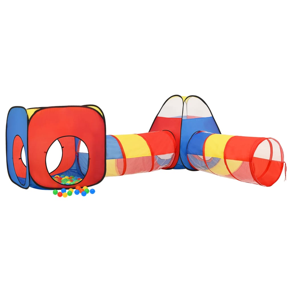 Spielzelt mit 250 Bällen Mehrfarbig 190x264x90 cm - Premium Spielzelte & -tunnel - Just €105.16! Shop now at homesales4u