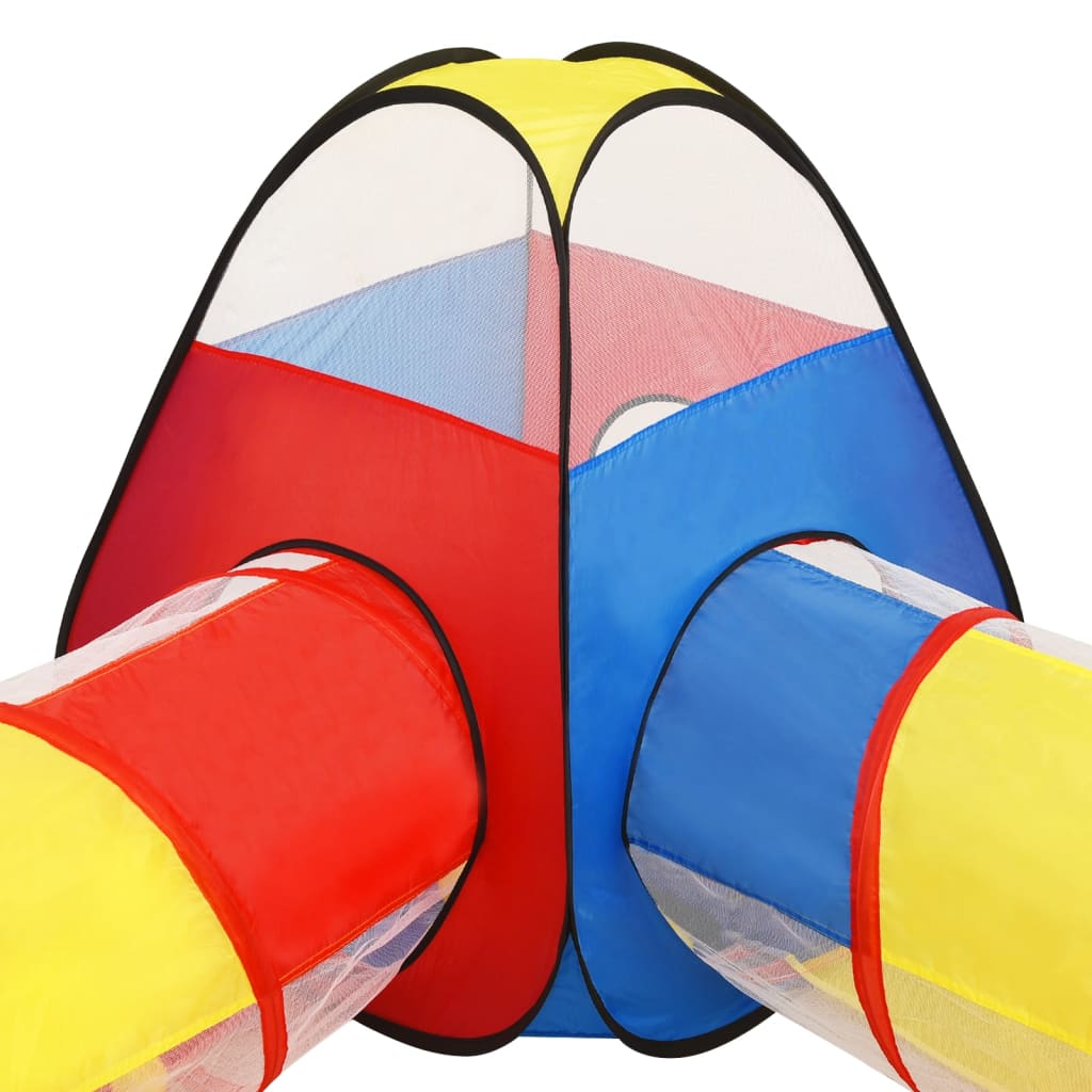 Spielzelt mit 250 Bällen Mehrfarbig 190x264x90 cm - Premium Spielzelte & -tunnel - Just €105.16! Shop now at homesales4u