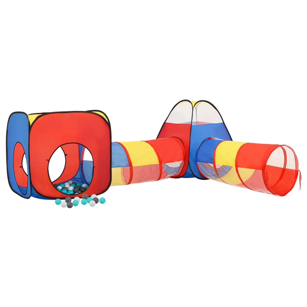 Spielzelt mit 250 Bällen Mehrfarbig 190x264x90 cm - Premium Spielzelte & -tunnel - Just €103.12! Shop now at homesales4u