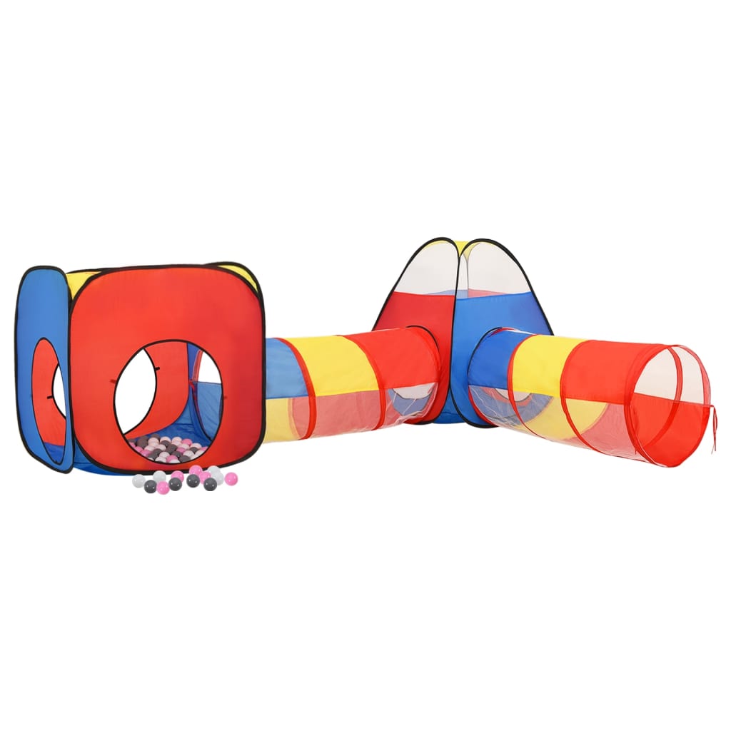 Spielzelt mit 250 Bällen Mehrfarbig 190x264x90 cm - Premium Spielzelte & -tunnel - Just €107.04! Shop now at homesales4u