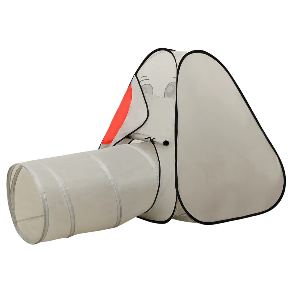 Spielzelt in Elefanten-Form mit 250 Bällen Grau 174x86x101 cm - Premium Spielzelte & -tunnel - Just €91.53! Shop now at homesales4u