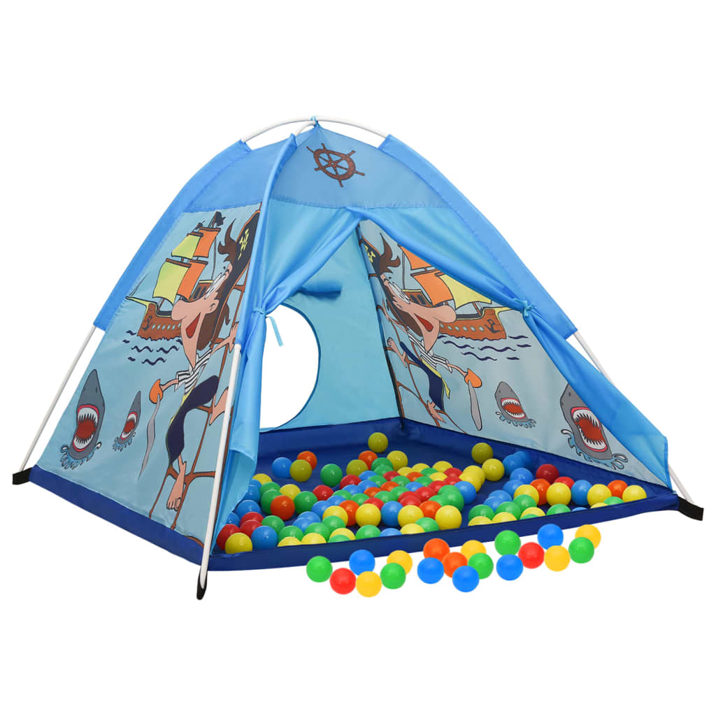 Spielzelt mit 250 Bällen Blau 120x120x90 cm - Premium Spielzelte & -tunnel - Just €75.81! Shop now at homesales4u