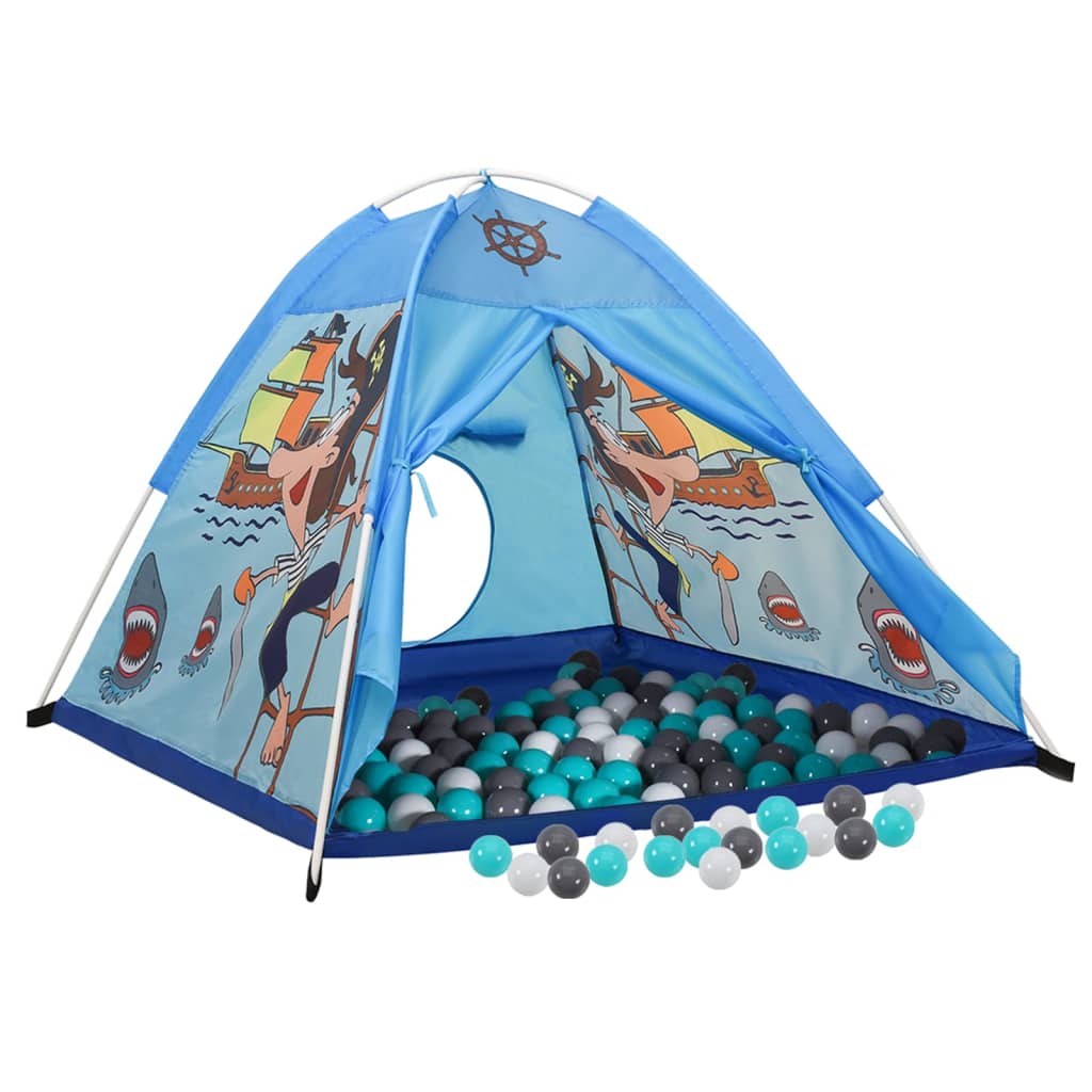 Spielzelt mit 250 Bällen Blau 120x120x90 cm - Premium Spielzelte & -tunnel - Just €73.20! Shop now at homesales4u