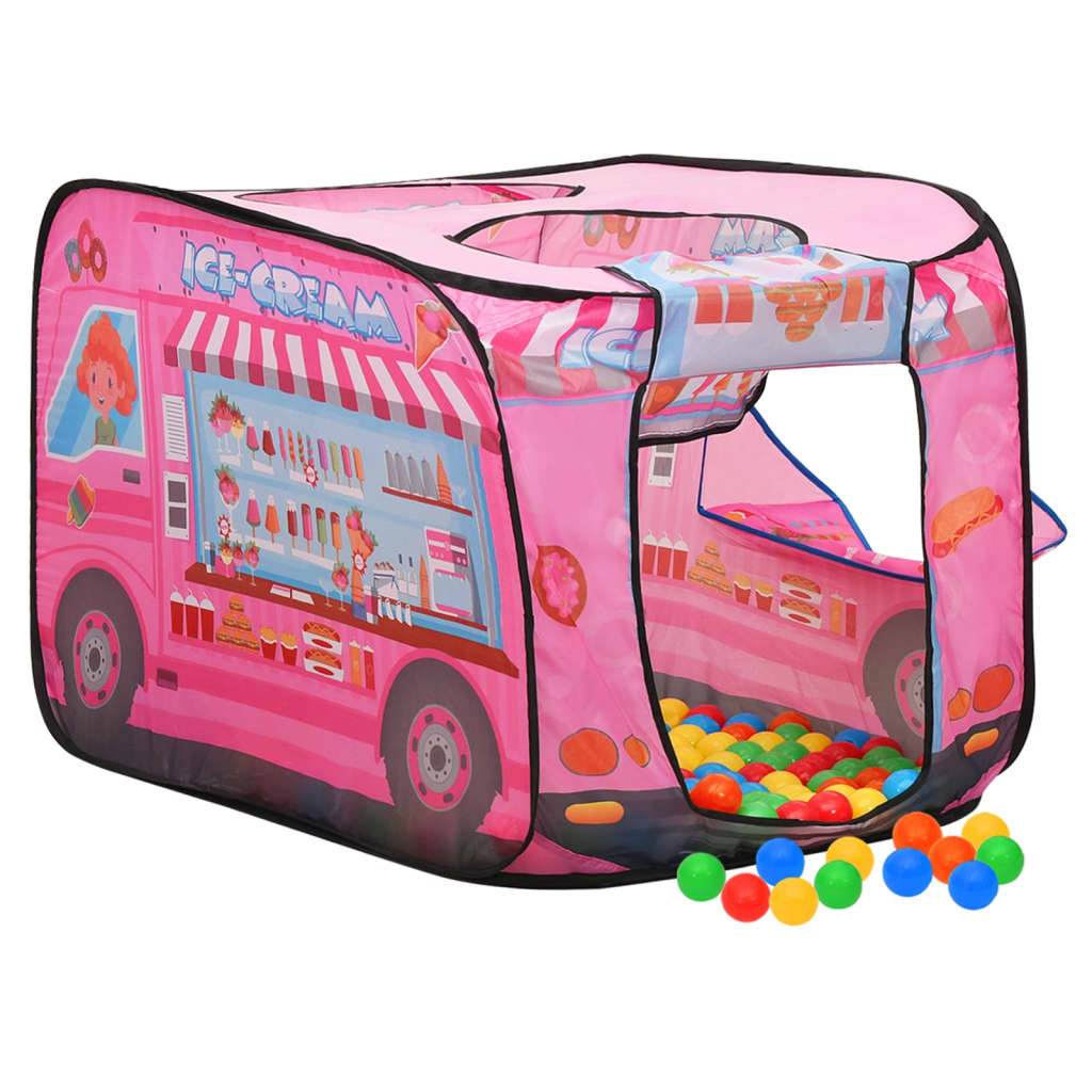 Kinder-Spielzelt mit 250 Bällen Rosa 70x112x70 cm - Premium Spielzelte & -tunnel - Just €83.59! Shop now at homesales4u