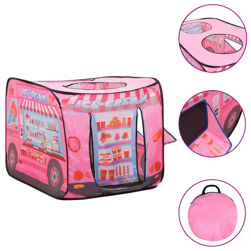 Kinder-Spielzelt mit 250 Bällen Rosa 70x112x70 cm - Premium Spielzelte & -tunnel - Just €83.59! Shop now at homesales4u