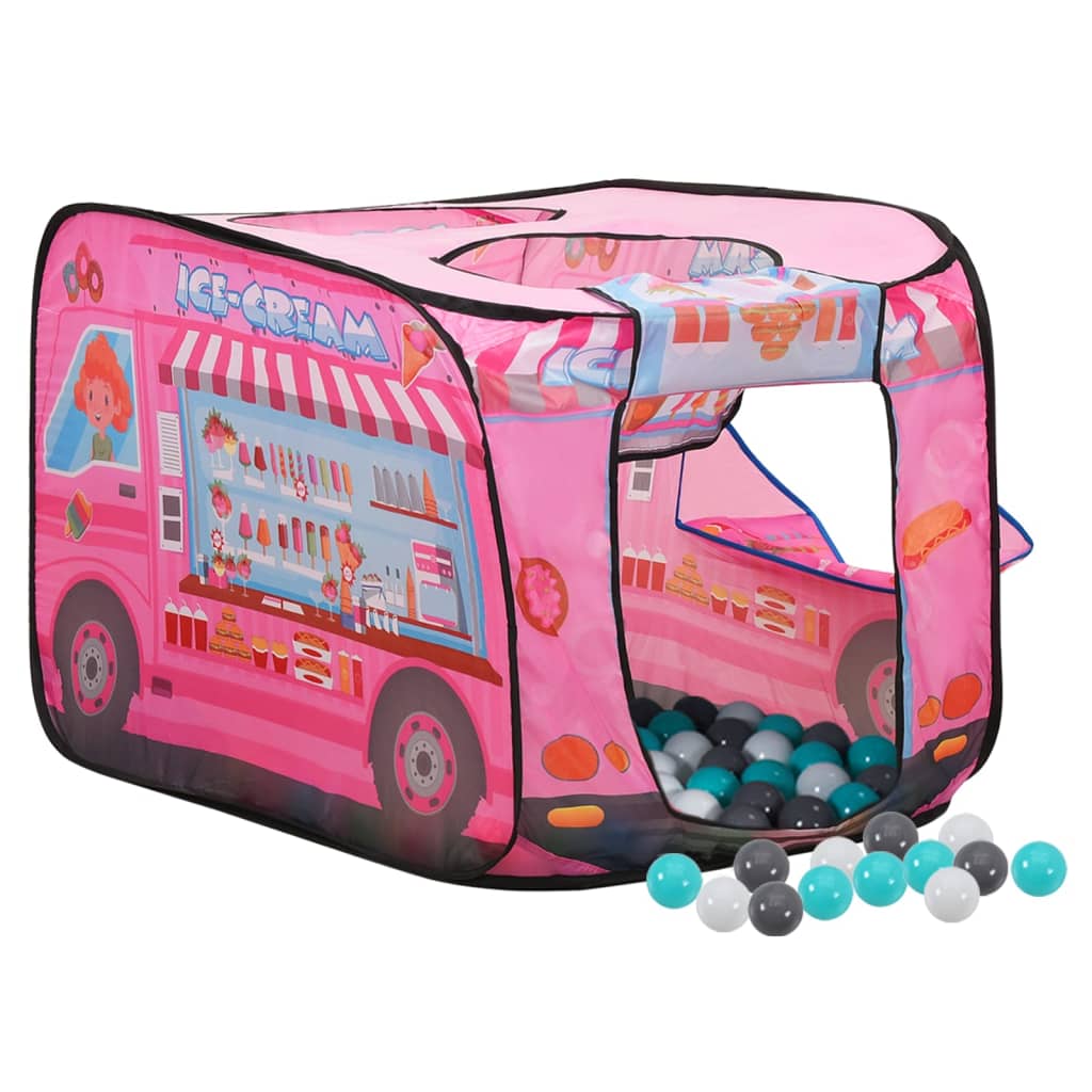 Kinder-Spielzelt mit 250 Bällen Rosa 70x112x70 cm - Premium Spielzelte & -tunnel - Just €82.03! Shop now at homesales4u